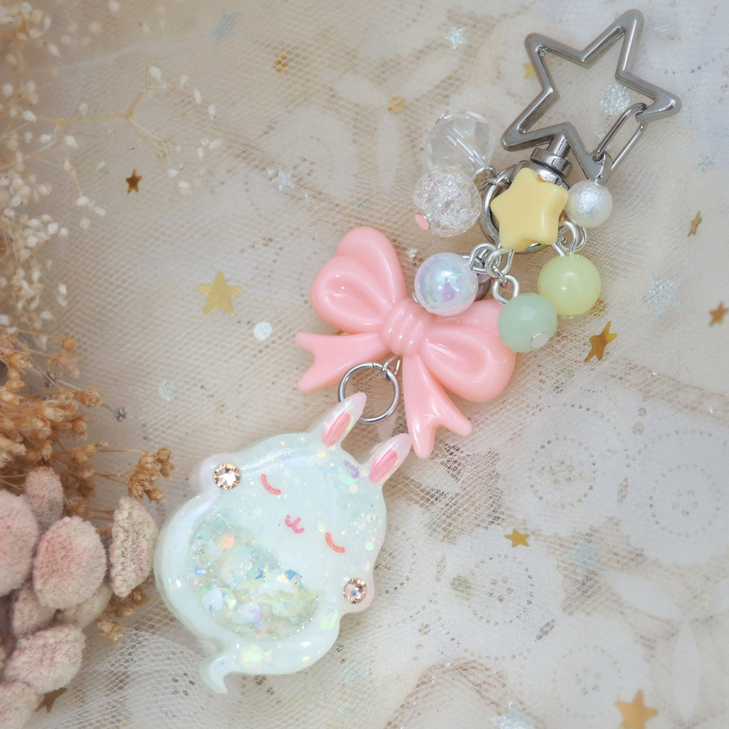Casper Ghostie Bun Charm