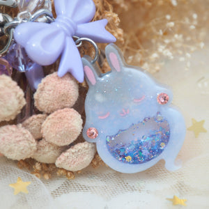 Grape Juice Ghostie Bun Charm