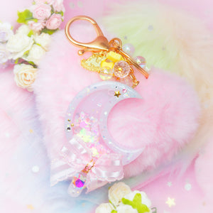 Pink Warrior Moon Wand with Glow liquid