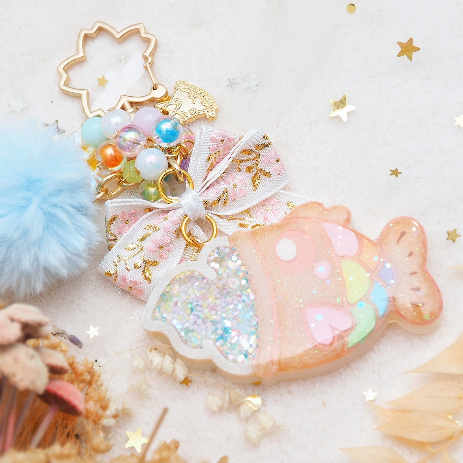 Rainbow Taiyaki Charm