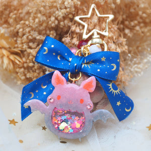 Black Cherry Froot Bat Charm (glows)