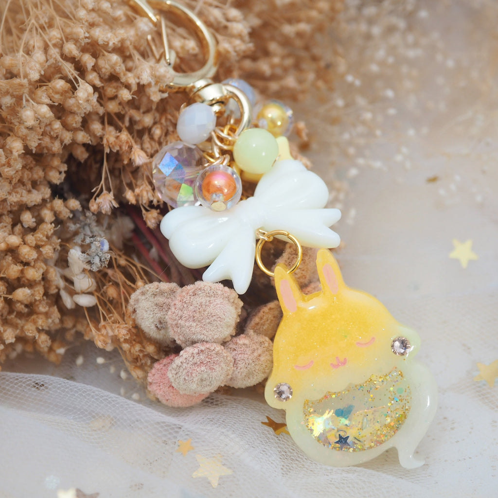 Honey Lemon Ghostie Bun Charm