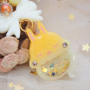 Honey Lemon Ghostie Bun Charm