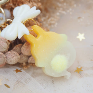 Honey Lemon Ghostie Bun Charm