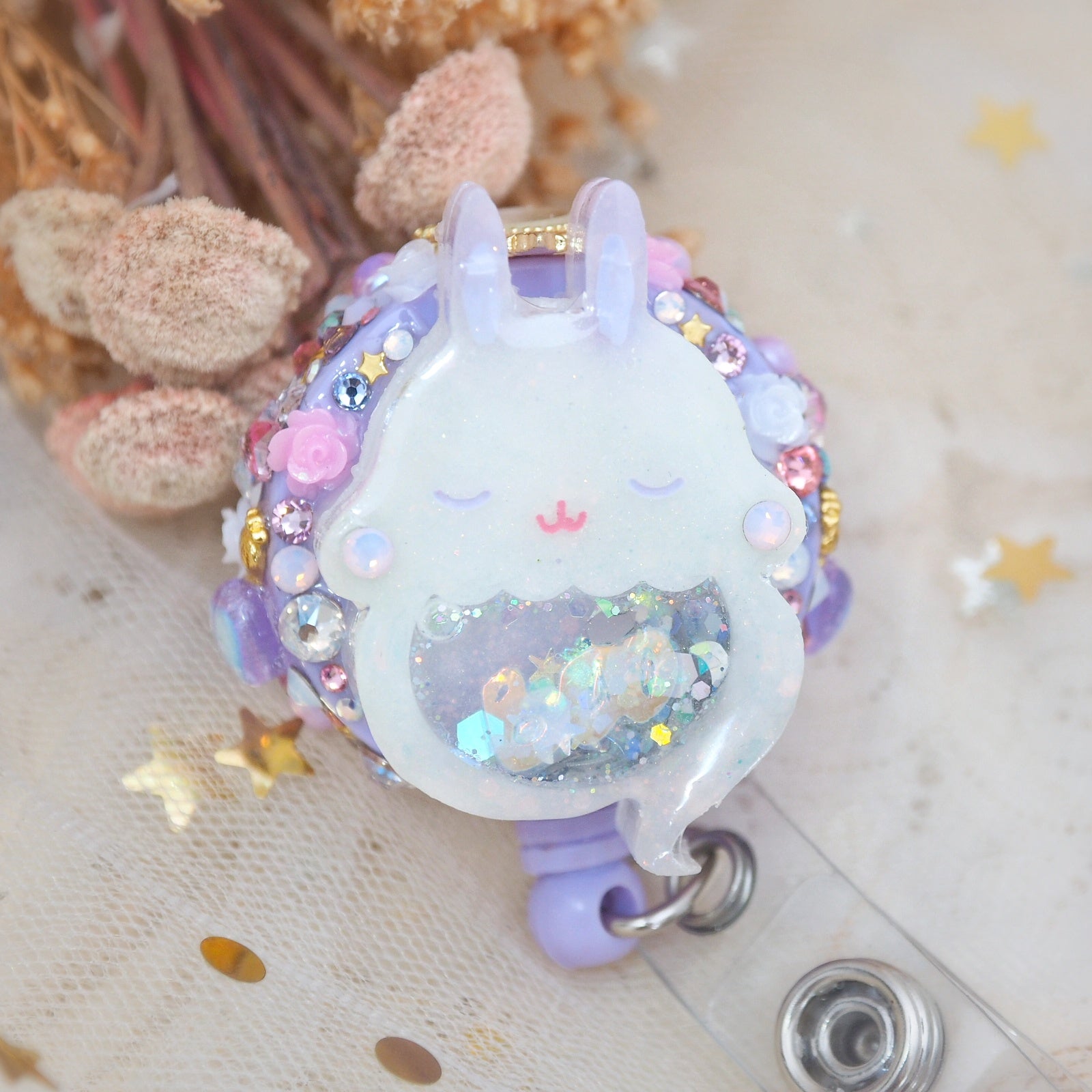 Mirror Mirror Light Badge Reel