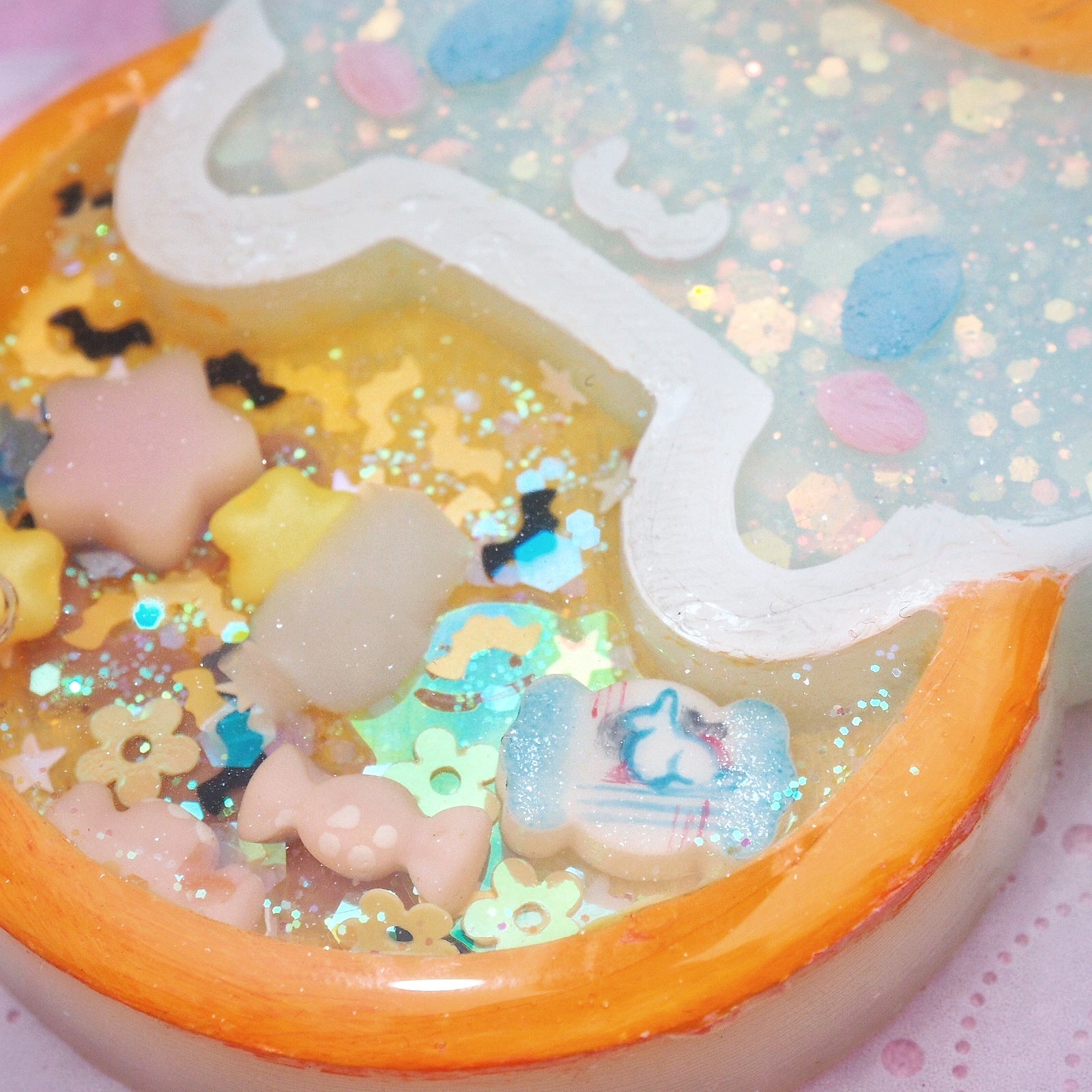 Cinna Pumpkin Chunky Charm (Glows)