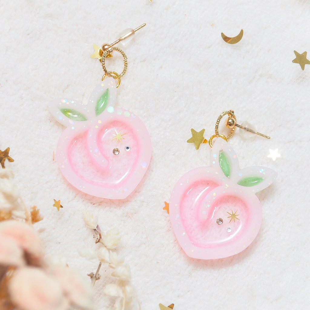Peachie Jelly Drops (Earstuds)