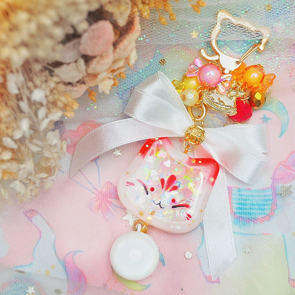 Happy Lucky Kitsuneko Charm