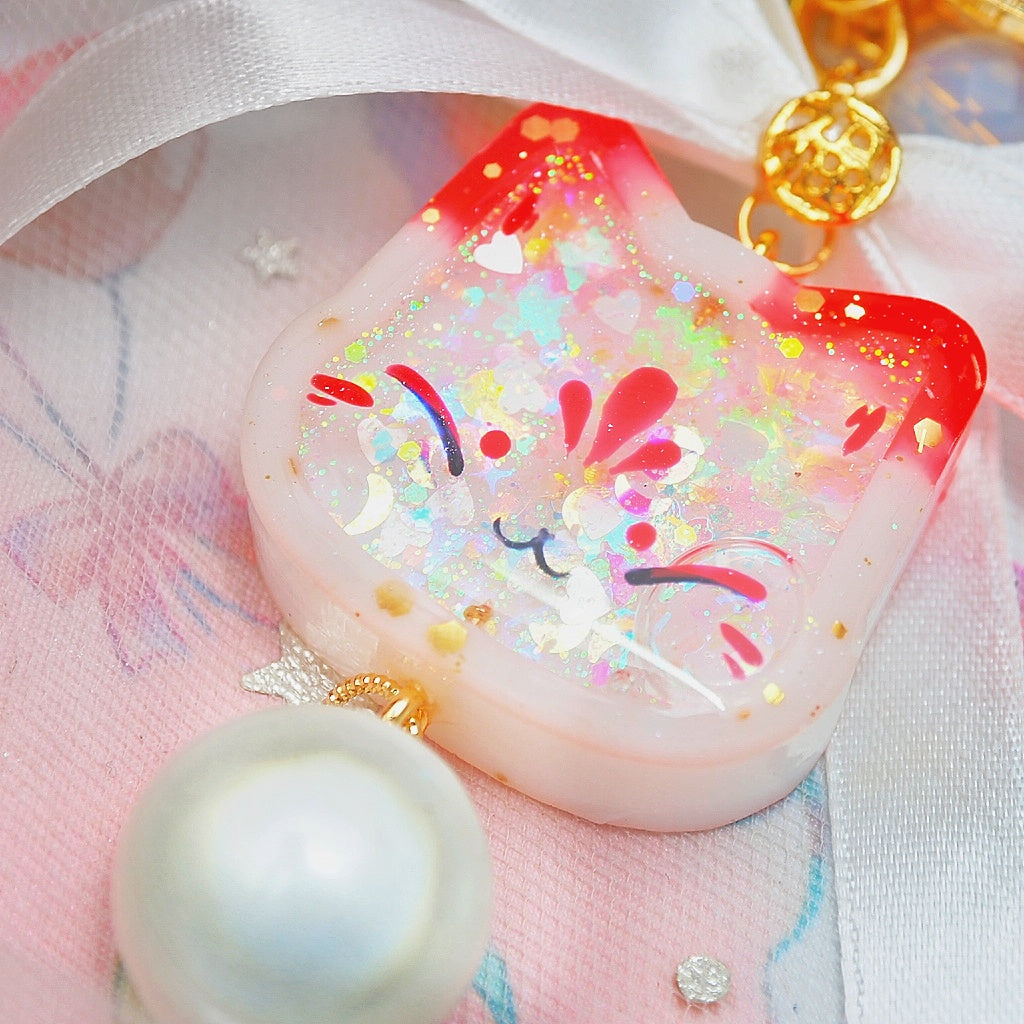 Happy Lucky Kitsuneko Charm