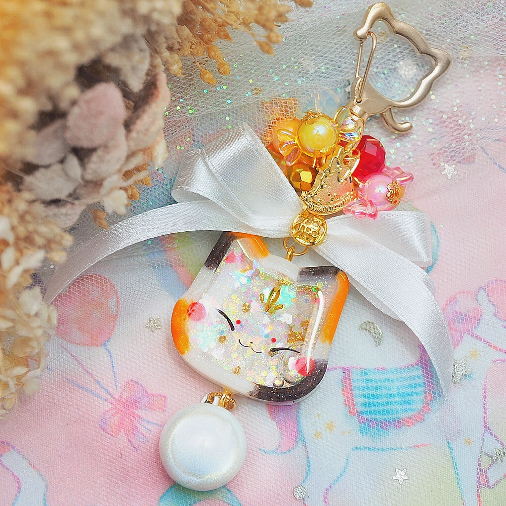 Lucky Calico Kitsuneko Charm