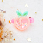 Baby Peach Shaker Mini Hairclip