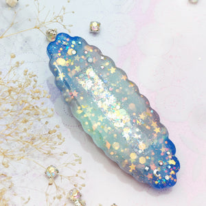 Cloud Night Sparkle Shaker Barette (Glows)