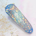 Teardrop Night Sparkle Shaker Barette (Glows)