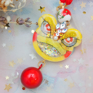 Red Lion Dance Charm