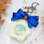 Spinning Orgel Charm (Royal Blue Ribbon)