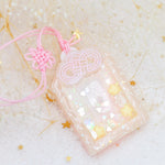 Floral Painted Happines Omamori Charm (Medium)