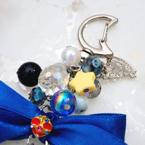 Spinning Orgel Charm (Royal Blue Ribbon)