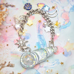 Space Explorer Telescope Charm (Silver)