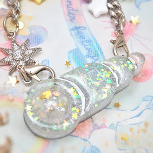 Space Explorer Telescope Charm (Silver)