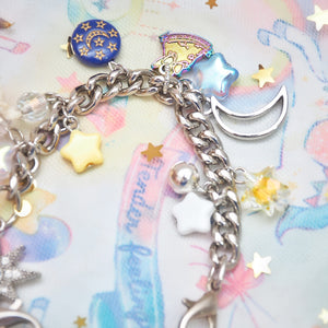 Space Explorer Telescope Charm (Silver)