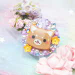 Floral Shiba Purple Grip