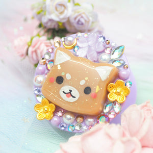Floral Shiba Purple Grip