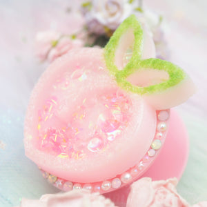 Fuzzy Peach Pink Grip