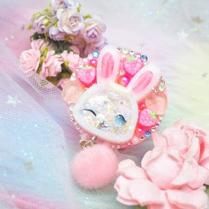 Strawbie Bunny Pink Grip