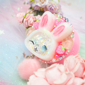 Strawbie Bunny Pink Grip