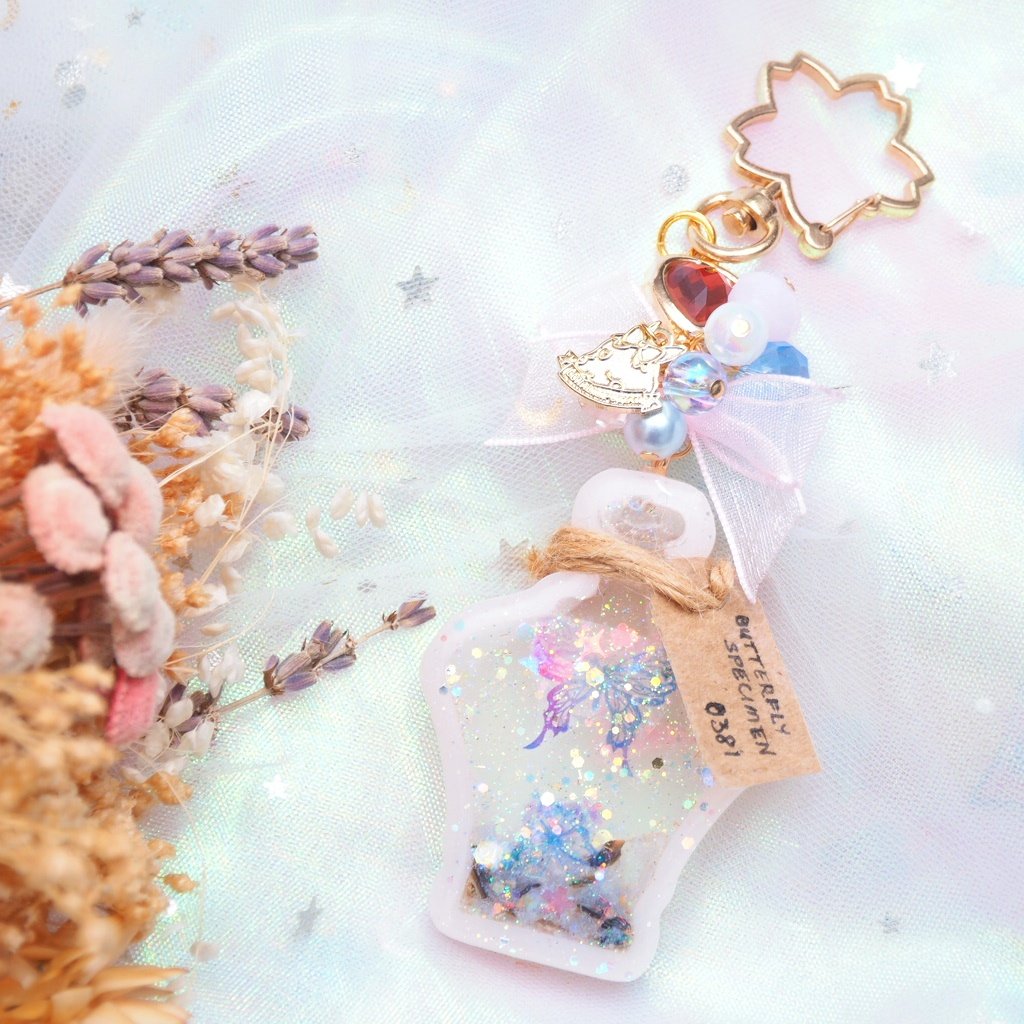 Butterfly Specimen Charm