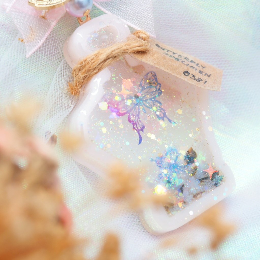 Butterfly Specimen Charm