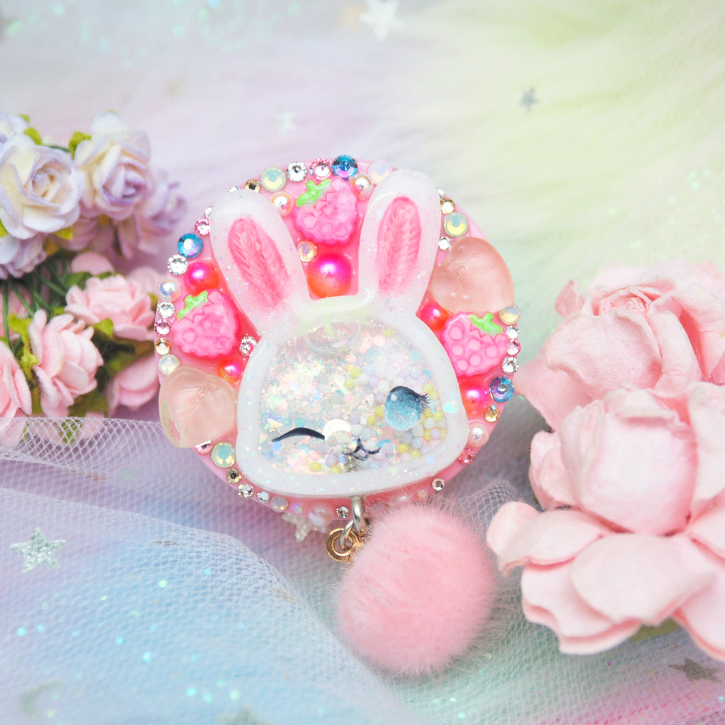 Strawbie Bunny Pink Grip