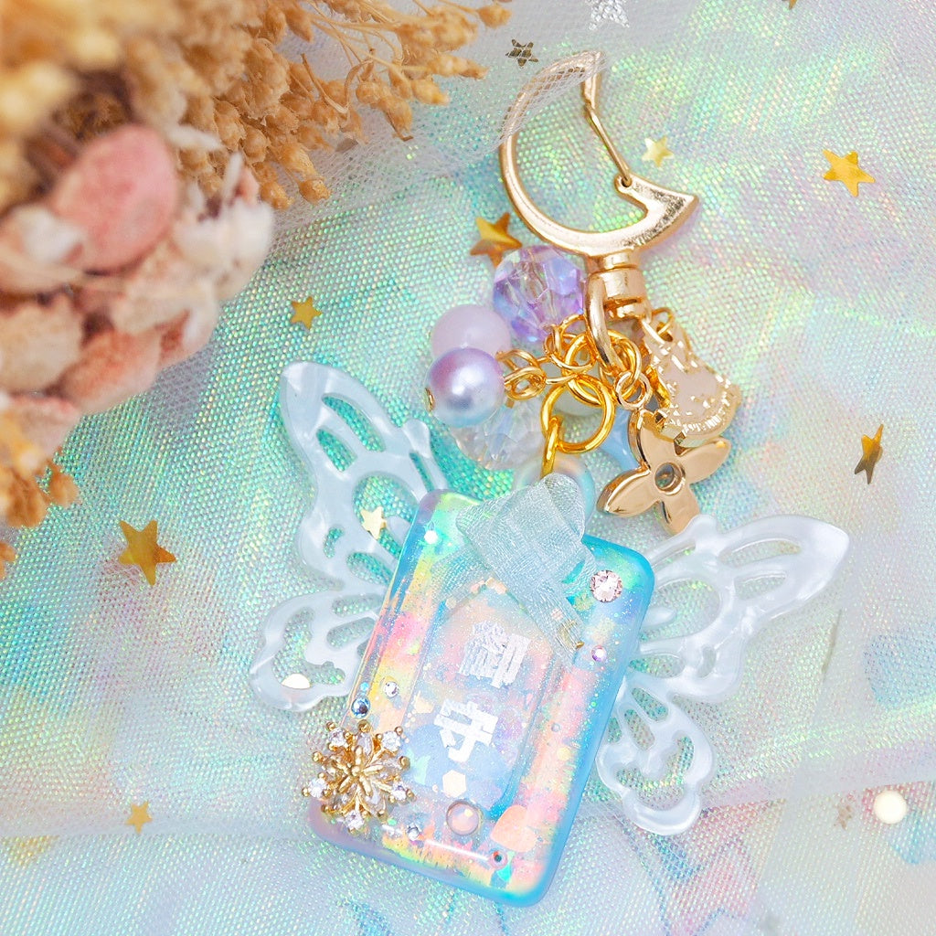 Moon Glass Fairy Omamori Charm (Glows)