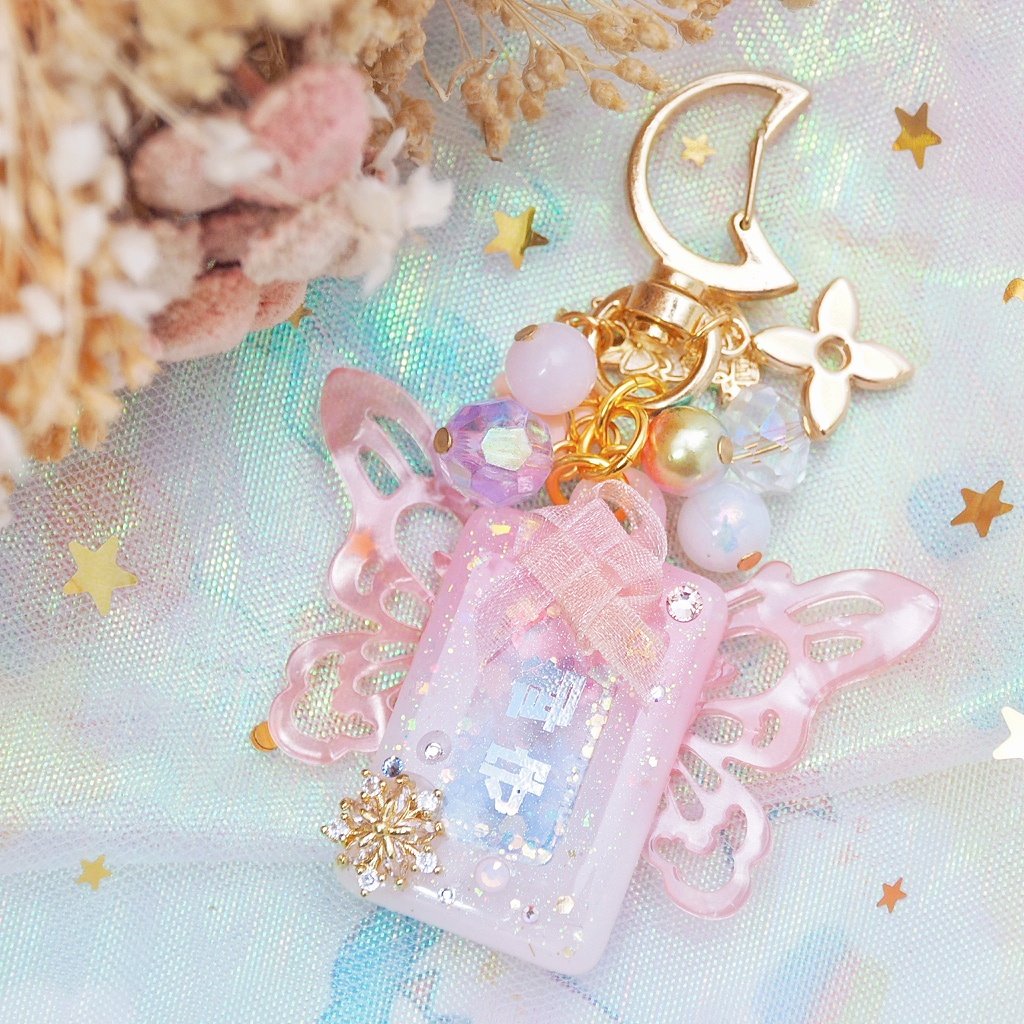 Rose Fairy Omamori Charm (Glows)