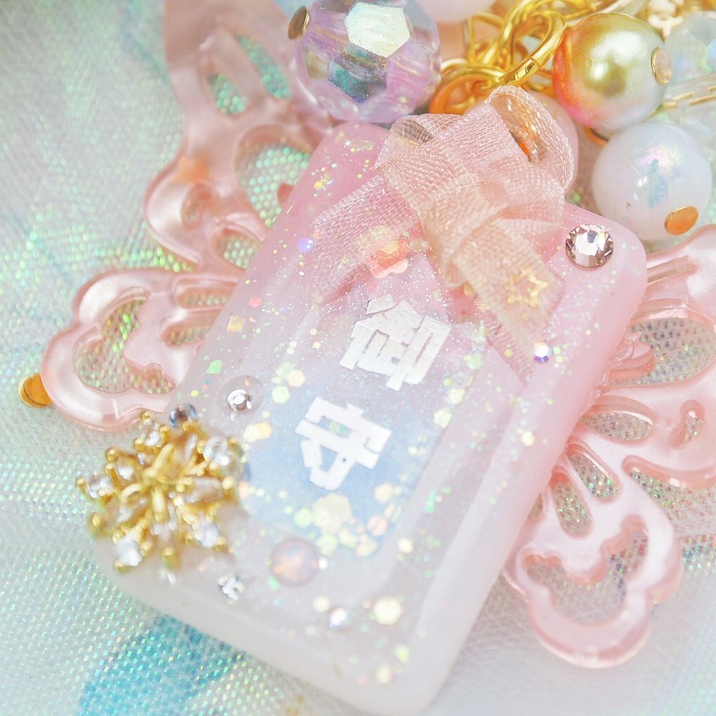 Rose Fairy Omamori Charm (Glows)