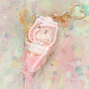 Pastel Pink Secret World Bouquet with detachable Charm
