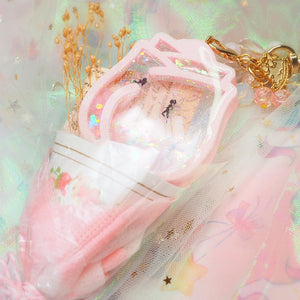Pastel Pink Secret World Bouquet with detachable Charm