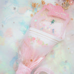 Tinted Pink Secret World Bouquet with detachable Charm