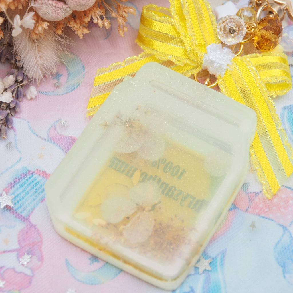 Chrysanthemum Tea Carton Charm