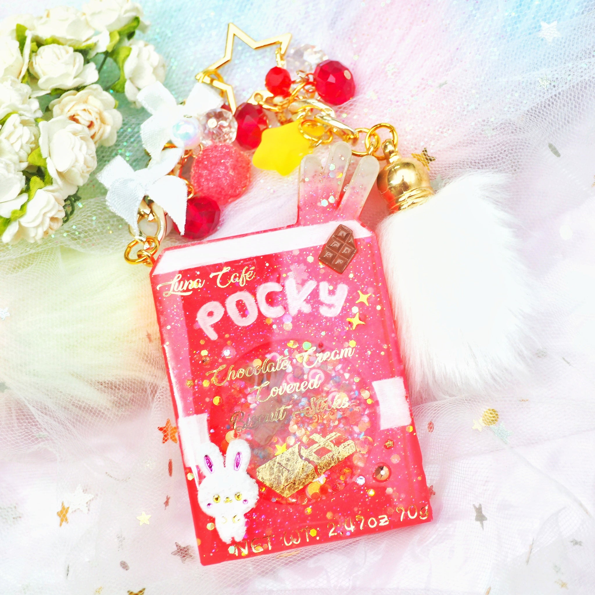 Classic Red Chunky Pocky Charm