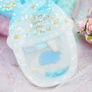 Blue Skies Jinbe Bunny Ears Boba Charm