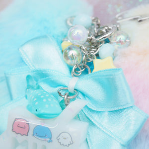 Blue Skies Jinbe Milk Carton Charm
