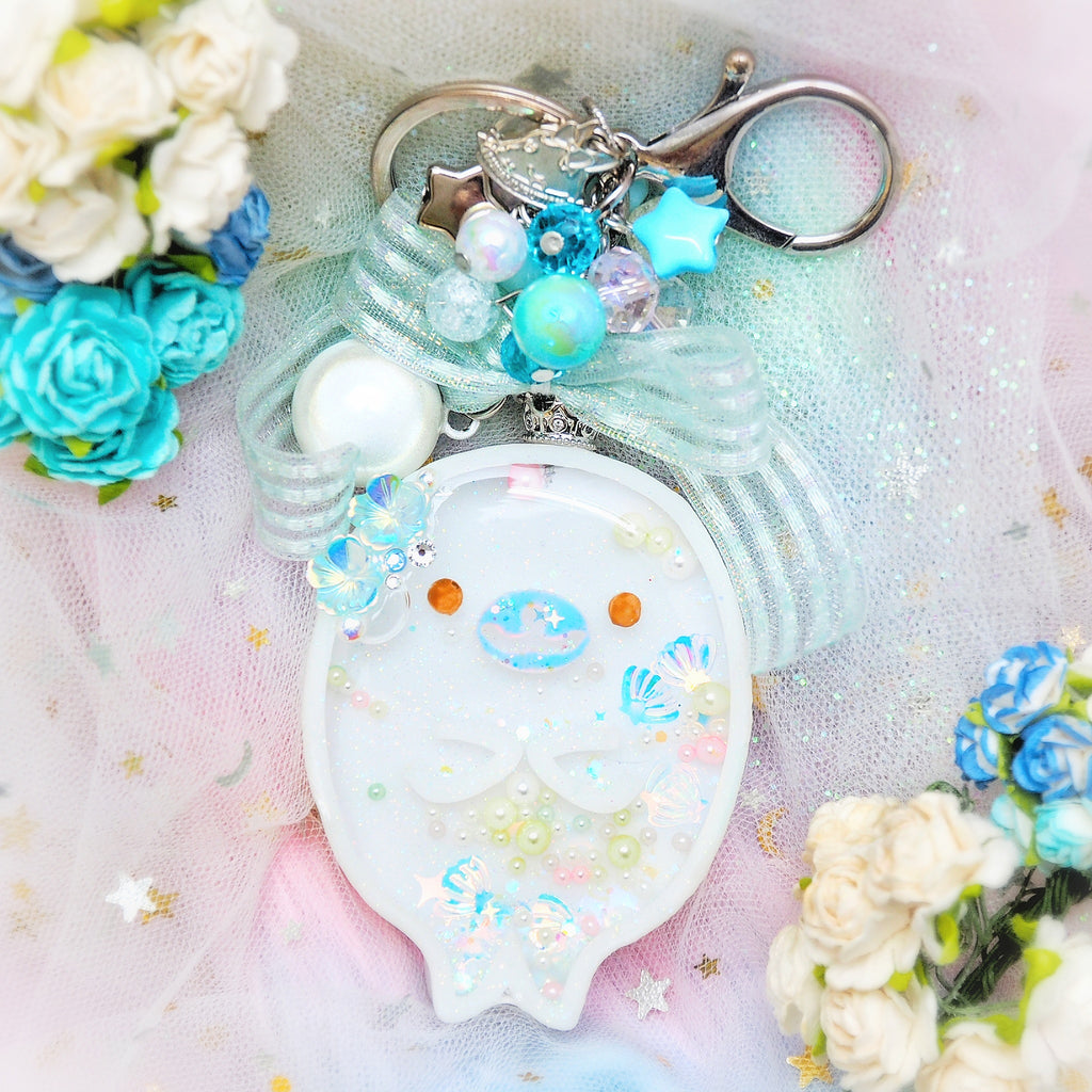 Glowing Mamegoma Charm with relaxation bell