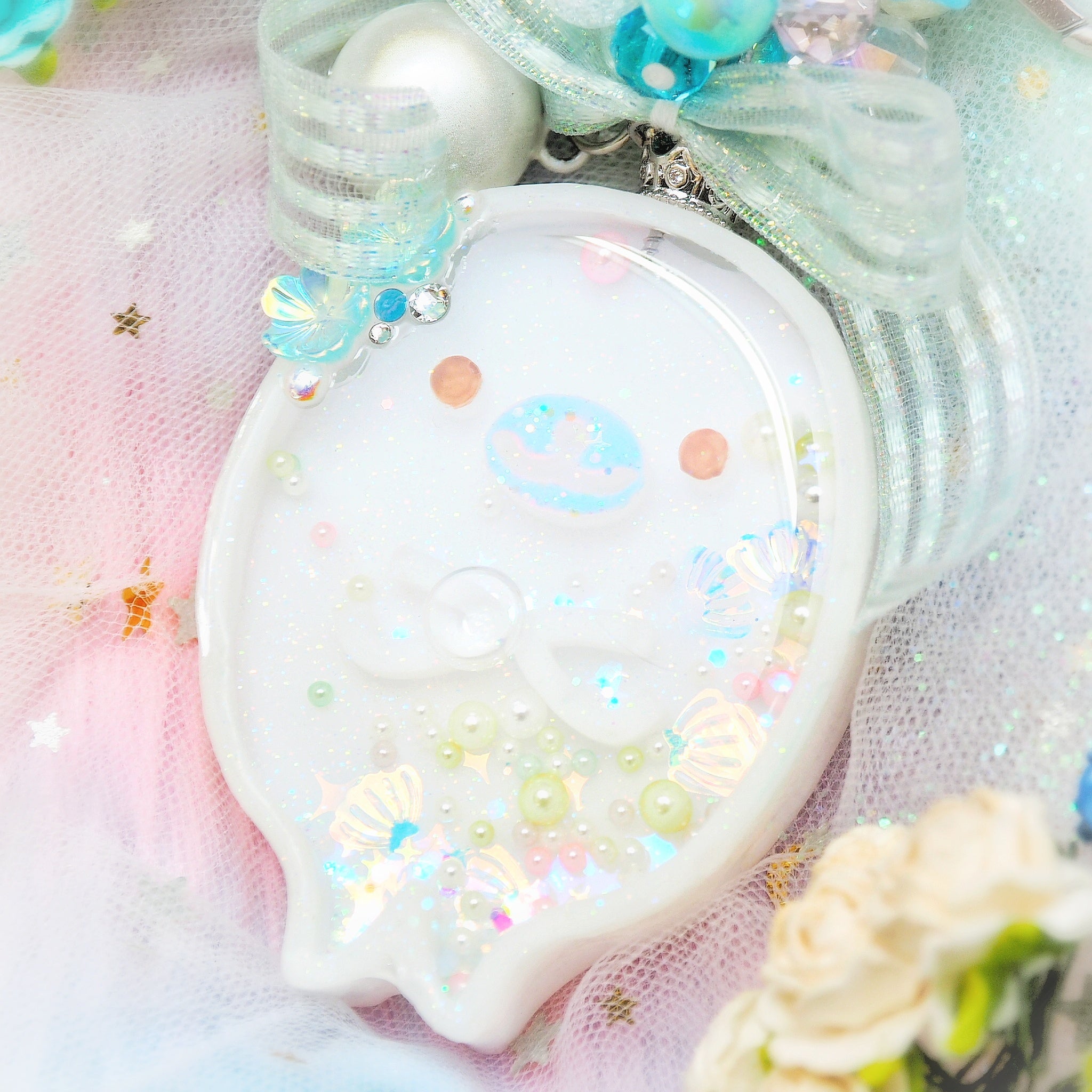 Glowing Mamegoma Charm with relaxation bell