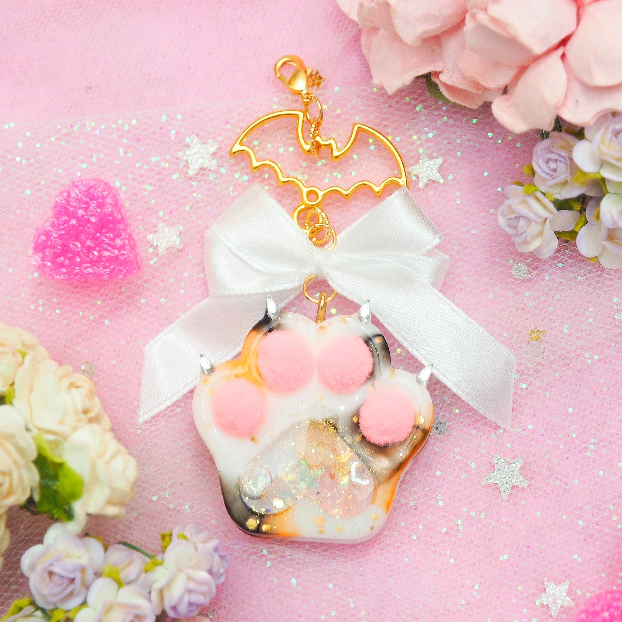 Neko-bat Paw Charm