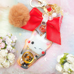 Calico Cuppa Boba Shaker Charm