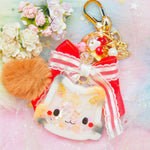 Calico Face Shaker Charm