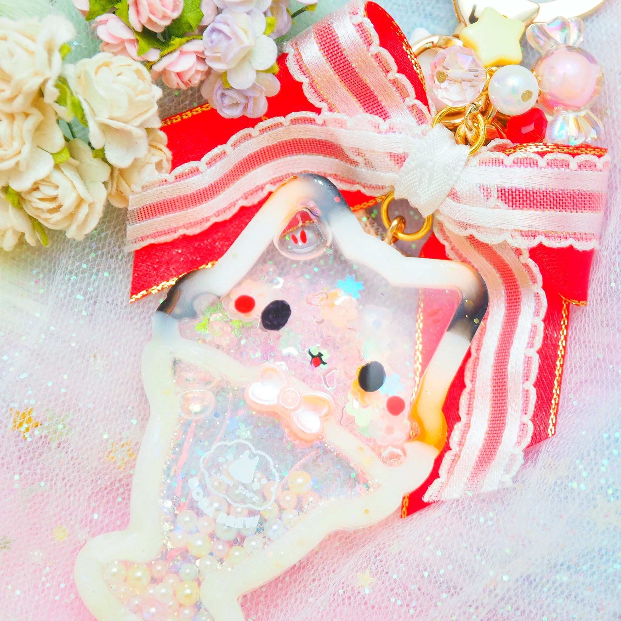 Calico Sundae Double Shaker Charm