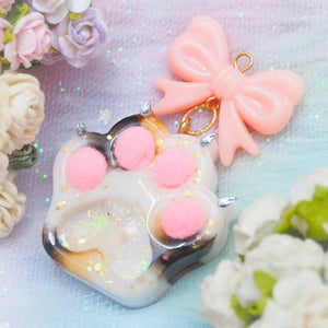 Neko Paw Charm (lobster clasp or cat-shaped keyring)