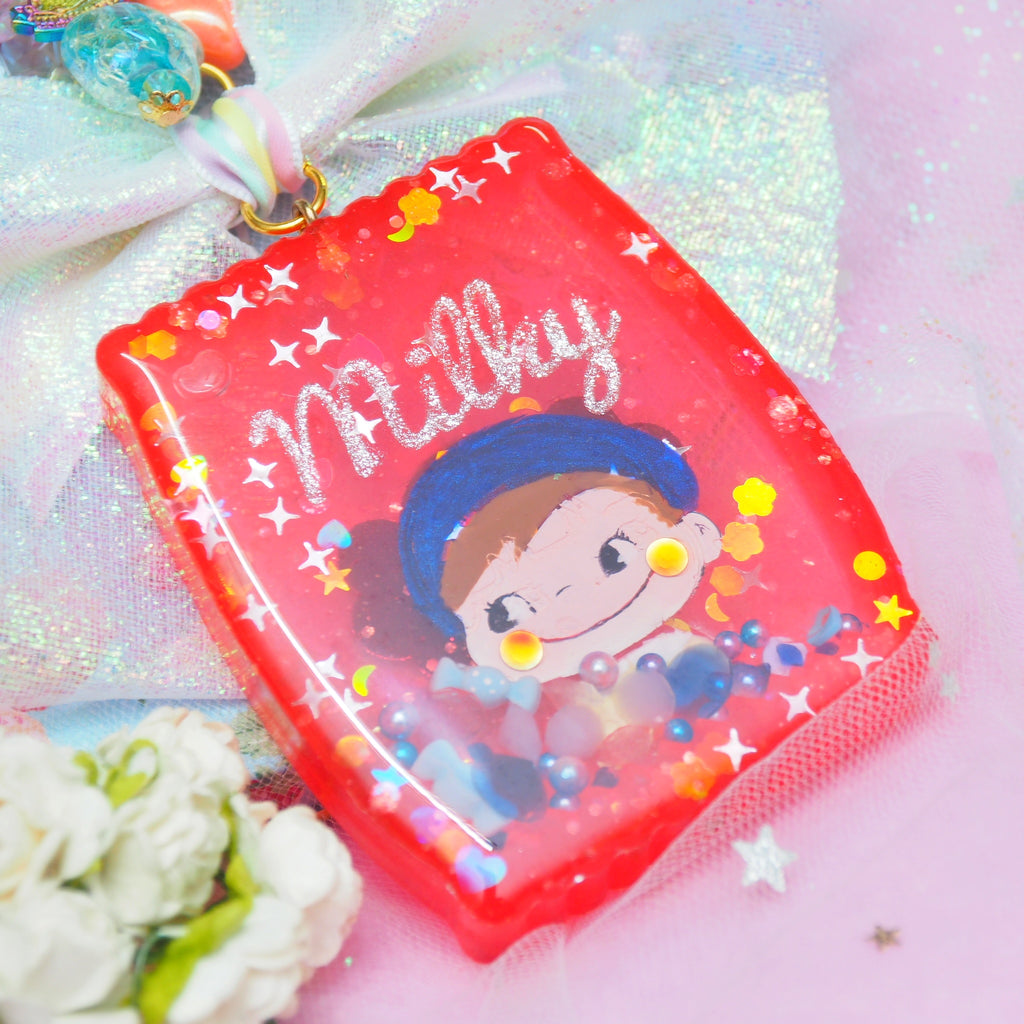 Milky Poko Shaker Charm